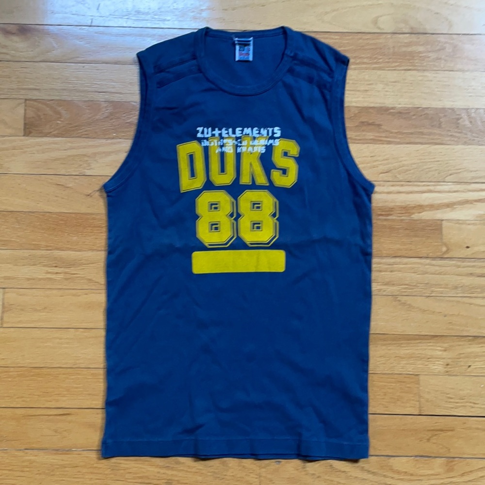 Elements printed muscle tank